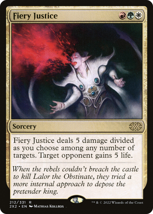 Fiery Justice (2X2) #212 [EN/N]