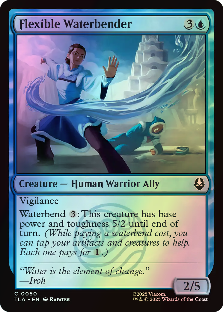 Flexible Waterbender (TLA) #50 [EN/F] s/o