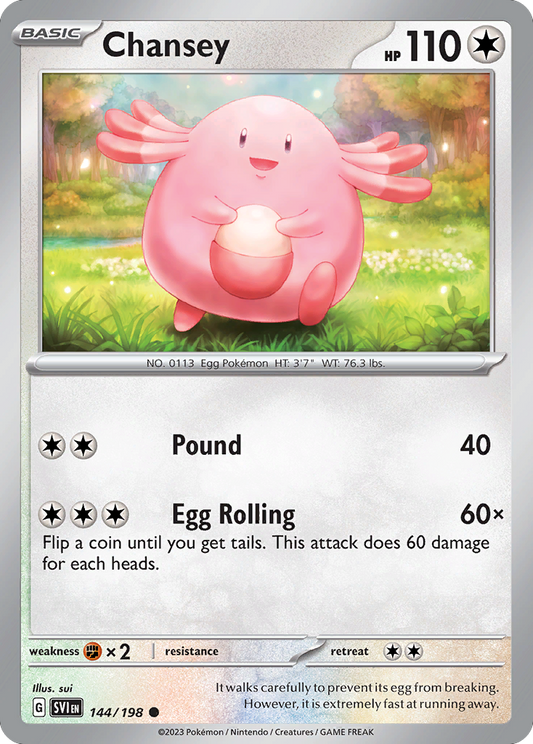 Chansey (SVI) #144 [EN/N] s/o