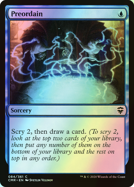 Preordain (CMR) #84 [EN/F]
