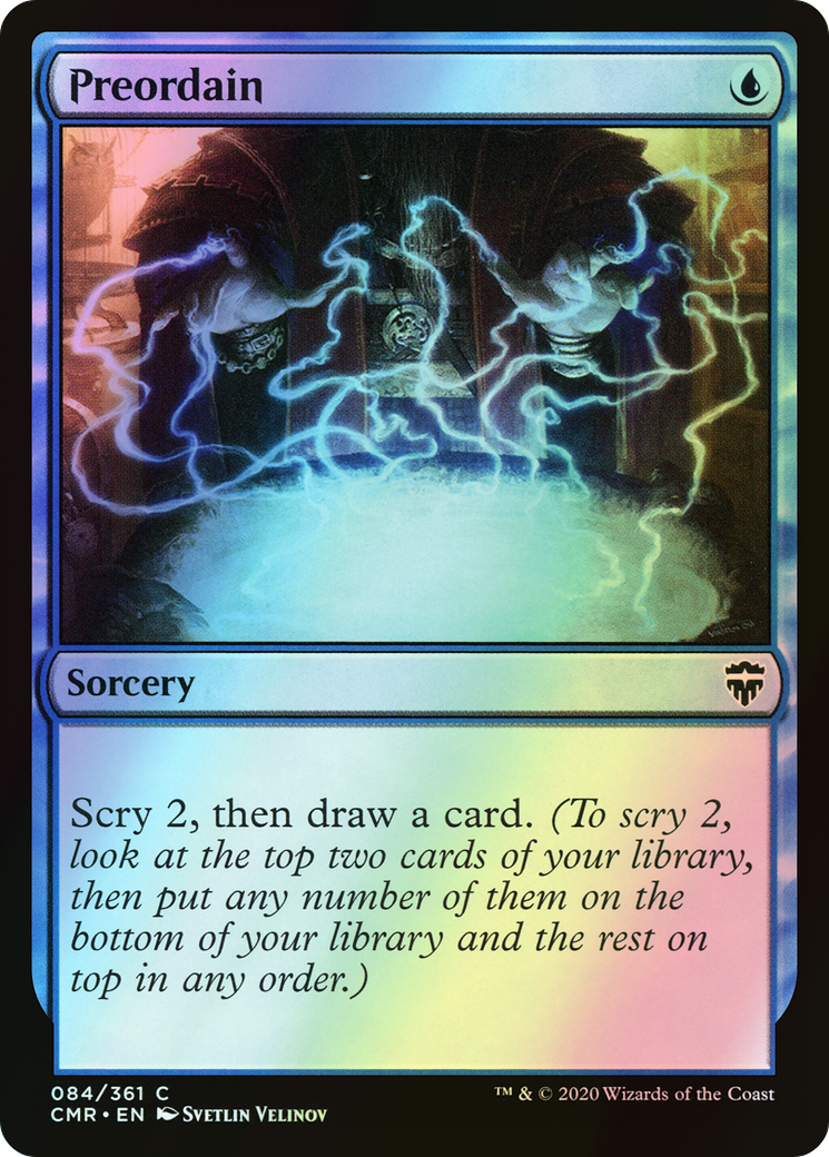 Preordain (CMR) #84 [EN/F]
