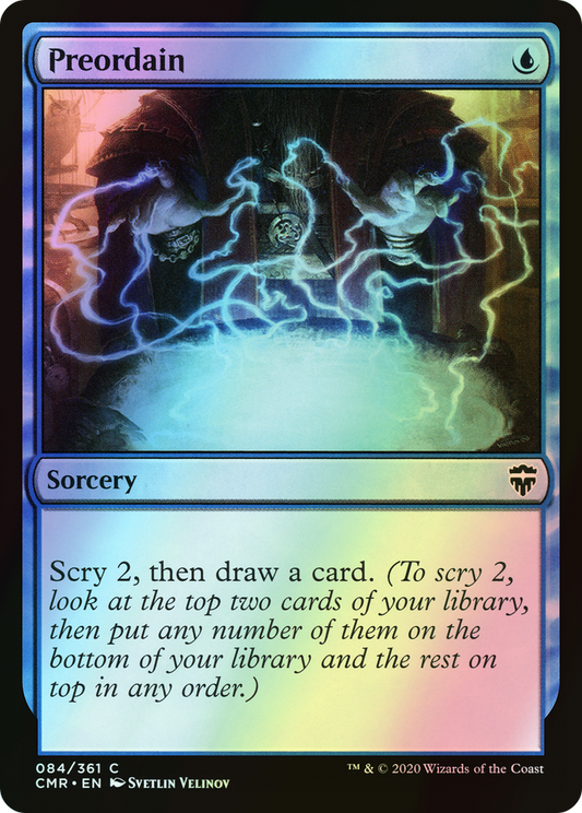 Preordain (CMR) #84 [EN/F]