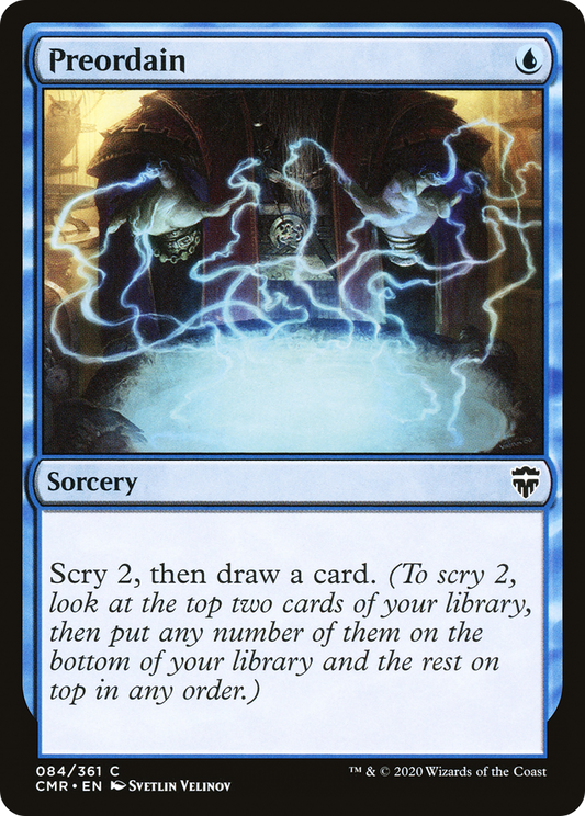 Preordain (CMR) #84 [EN/N]