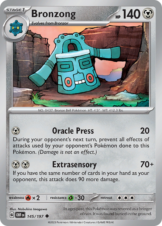 Bronzong (OBF) #145 [EN/N]