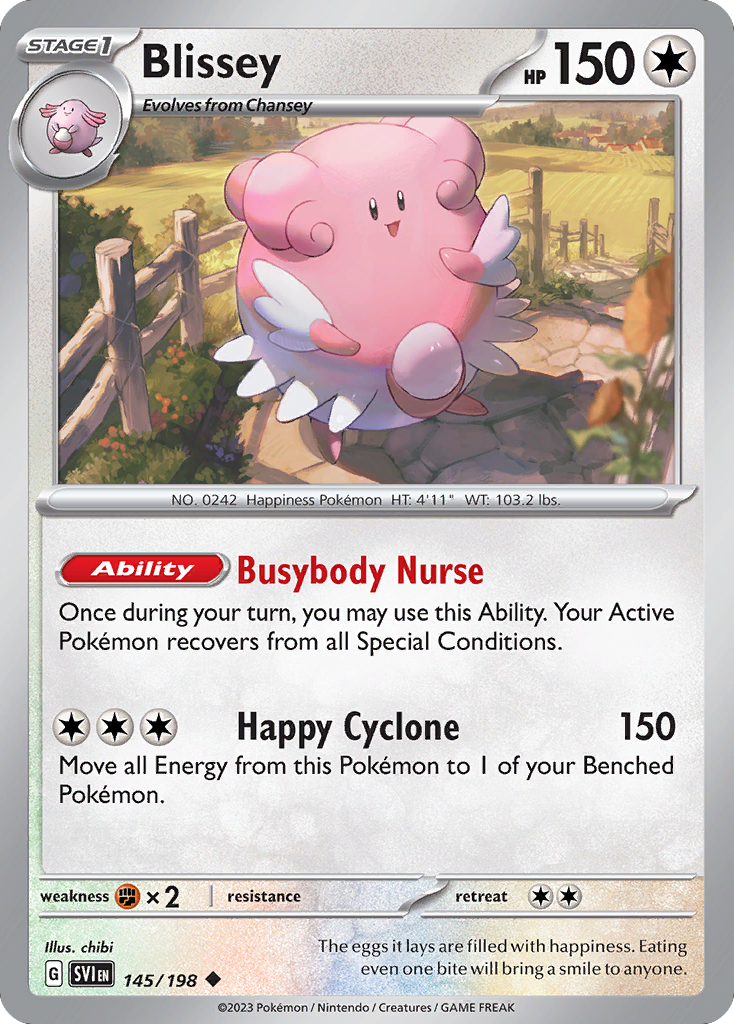 Blissey (SVI) #145 [EN/N] s/o