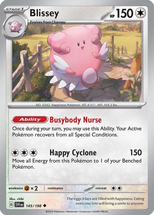 Blissey (SVI) #145 [EN/N] s/o