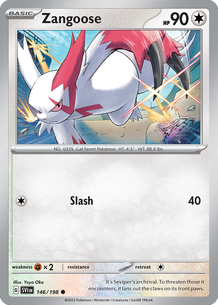 Zangoose (SVI) #146 [EN/N] s/o