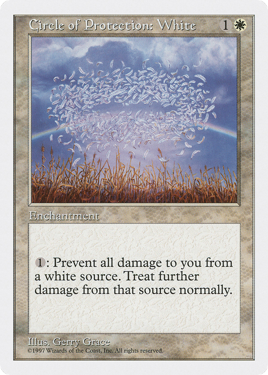 Circle of Protection: White (5ED) #21 [EN/N]
