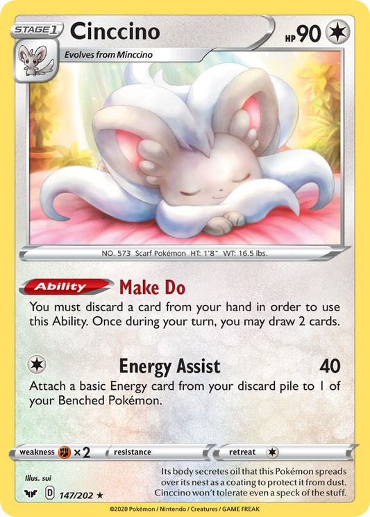 Cinccino (SSH) #147 [EN/N]