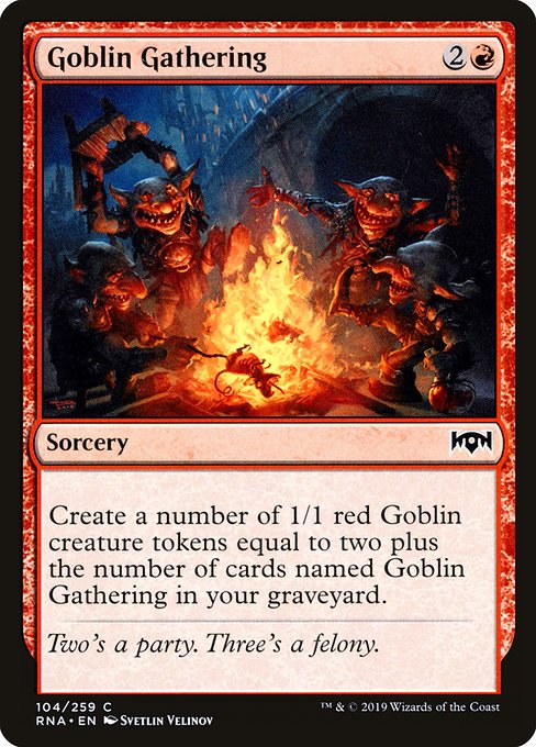 Goblin Gathering (RNA) #104 [EN/N]