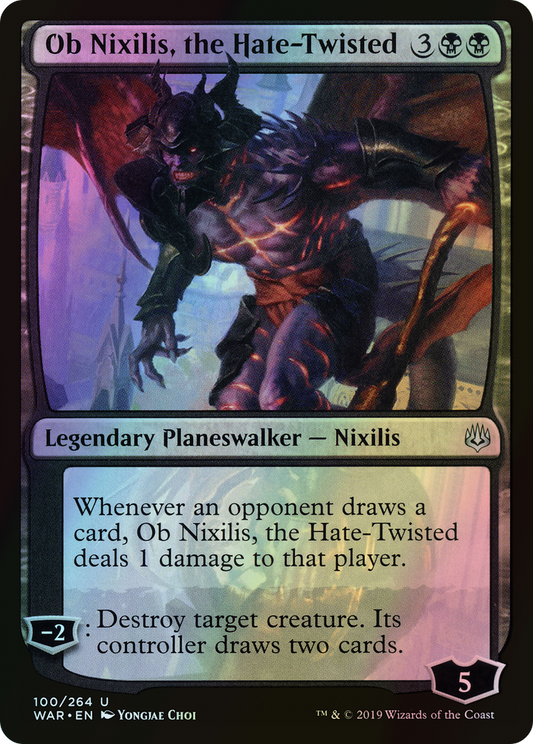 Ob Nixilis, the Hate-Twisted (WAR) #100 [EN/F] s/o