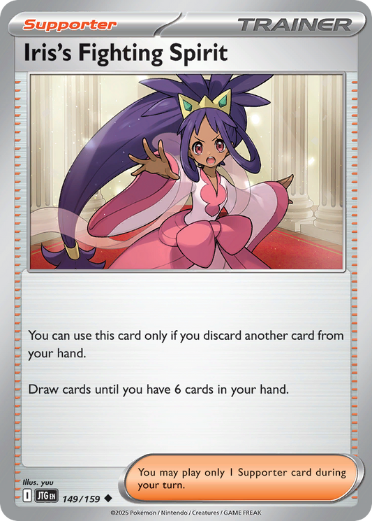 Iris's Fighting Spirit - 149/159 (JTG) #149 [EN/N] s/o