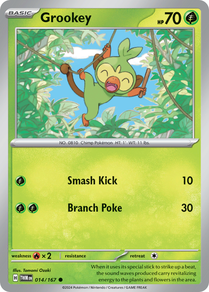 Grookey (TWM) #14 [EN/N] s/o