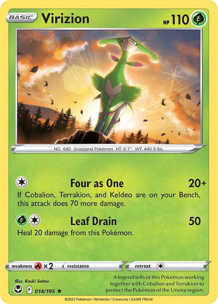Virizion (SIT) #014 [EN/N] s/o