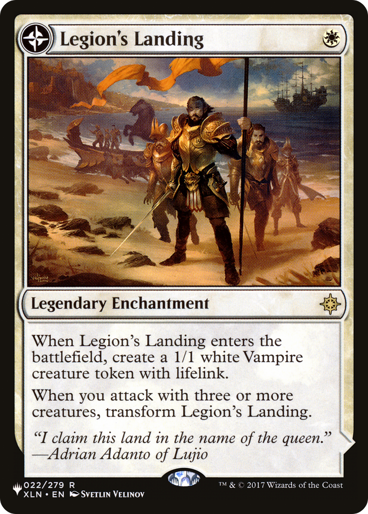 Legion's Landing // Adanto, the First Fort (PLST) #XLN-22 [EN/N]