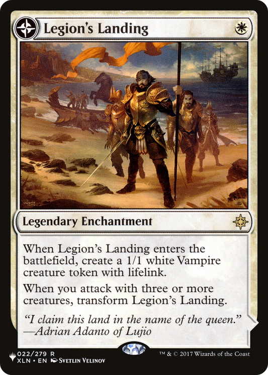 Legion's Landing // Adanto, the First Fort (PLST) #XLN-22 [EN/N]