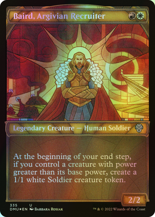Baird, Argivian Recruiter (DMU) #335 [EN/F] s/o