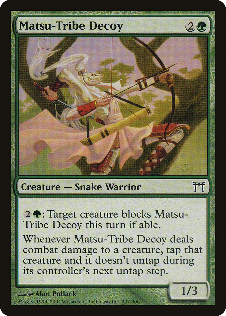 Matsu-Tribe Decoy (CHK) #227 [EN/N]