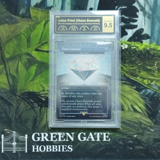 Chaos Emerald - Lotus Petal (7037) - Secret Lair Drop Series - PCG 9.5 Gem Mint