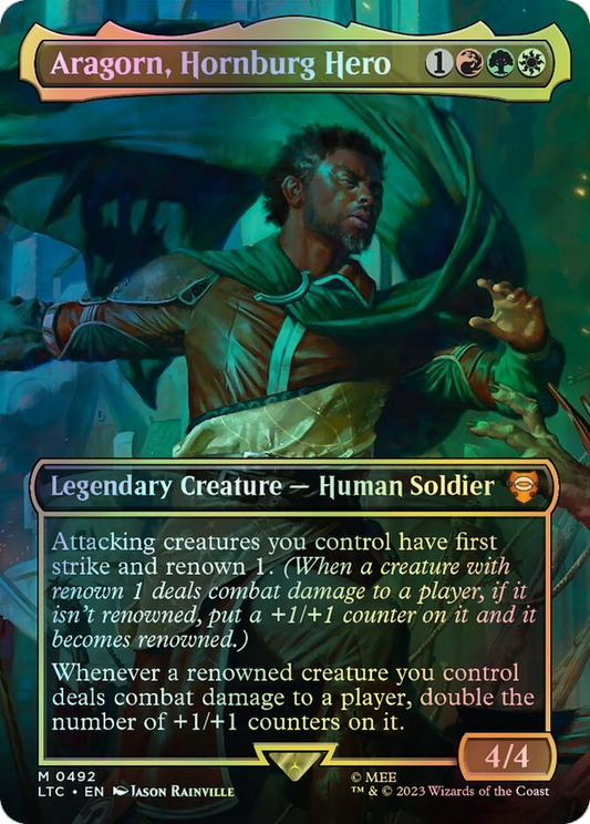 Aragorn, Hornburg Hero (LTC) #492 [EN/F] s/o