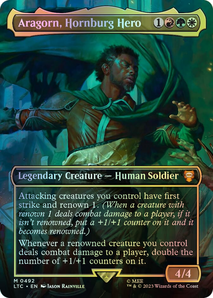Aragorn, Hornburg Hero (LTC) #492 [EN/F] s/o