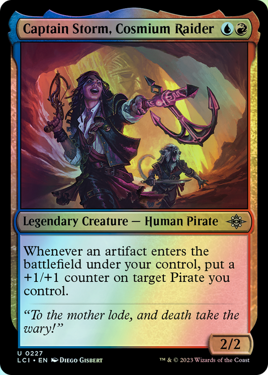 Captain Storm, Cosmium Raider (LCI) #227 [EN/F]
