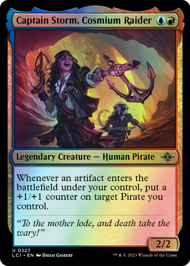 Captain Storm, Cosmium Raider (LCI) #227 [EN/F]