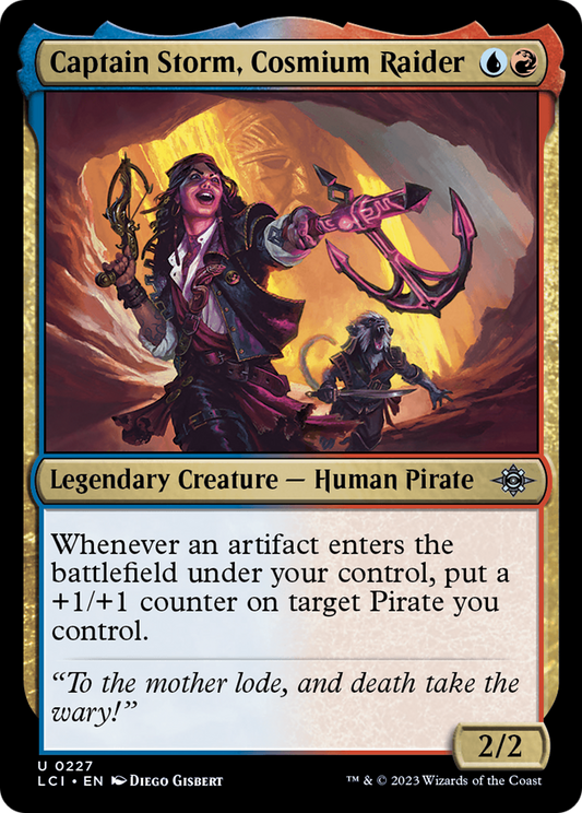 Captain Storm, Cosmium Raider (LCI) #227 [EN/N]