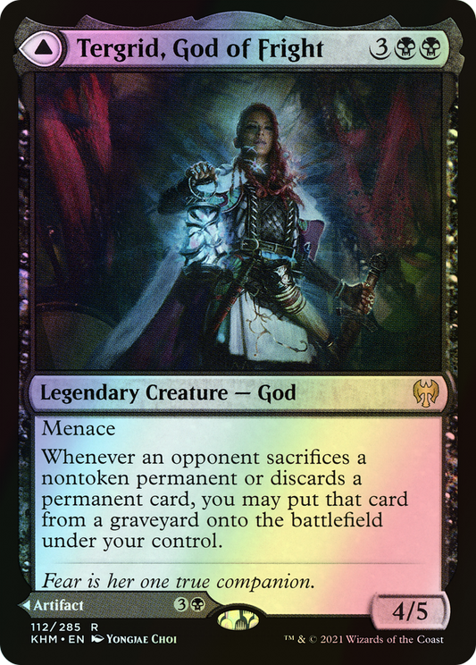 Tergrid, God of Fright // Tergrid's Lantern (KHM) #112 [EN/F] s/o