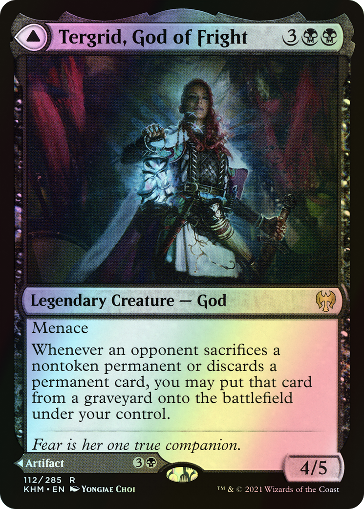 Tergrid, God of Fright // Tergrid's Lantern (KHM) #112 [EN/F] s/o