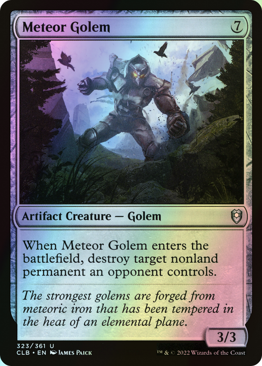 Meteor Golem (CLB) #323 [EN/F] s/o
