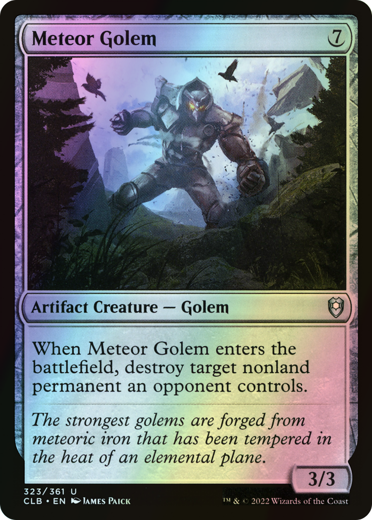 Meteor Golem (CLB) #323 [EN/F]