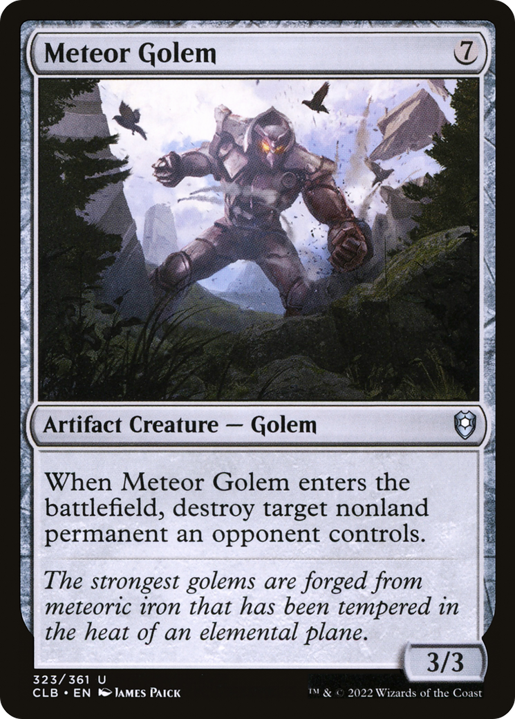 Meteor Golem (CLB) #323 [EN/N]