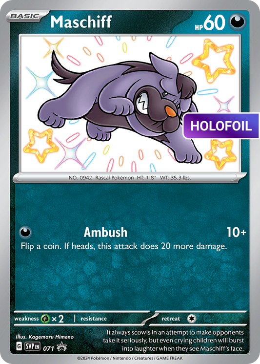 Maschiff - 071 (SVP) #071 [EN/H] s/o