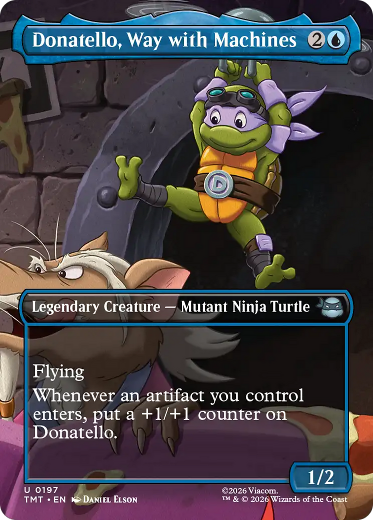 Donatello, Way with Machines (TMT) #197 [EN/N] s/o