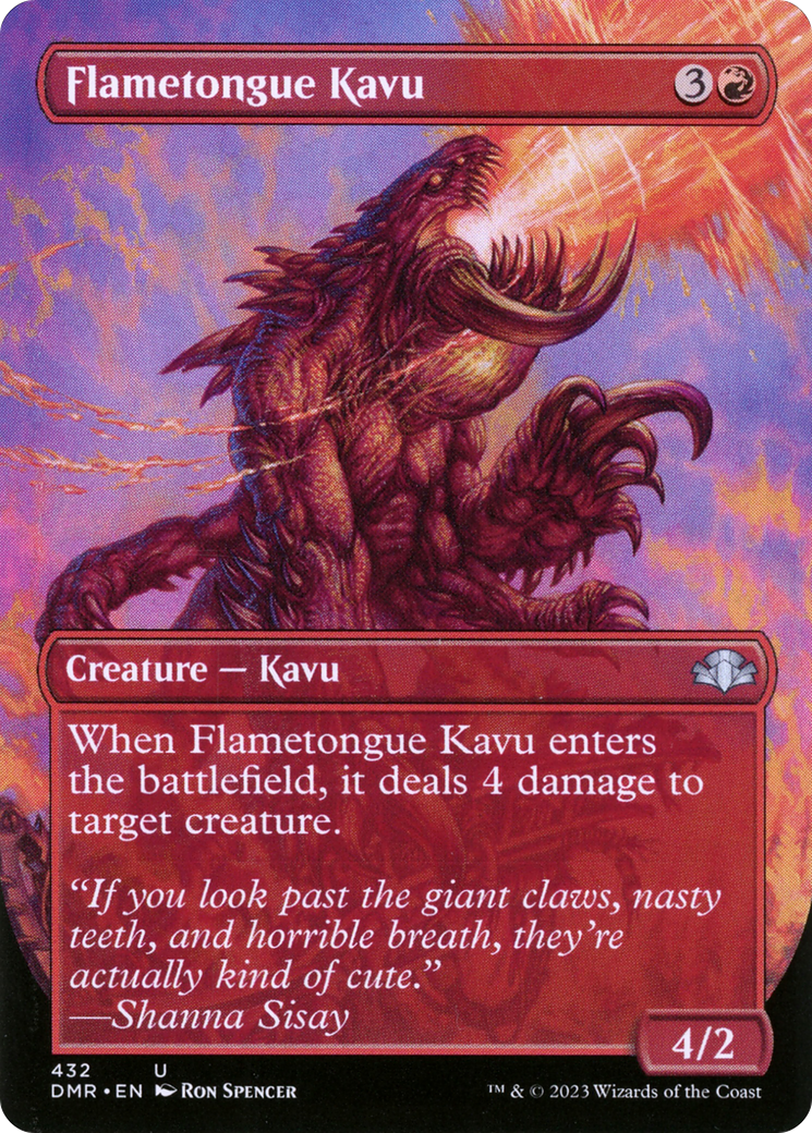 Flametongue Kavu (DMR) #432 [EN/N]