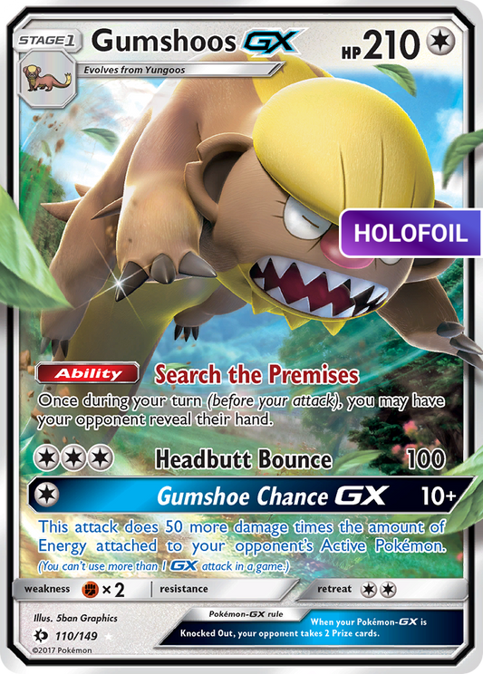 Gumshoos-GX (SUM) #110 [EN/H]