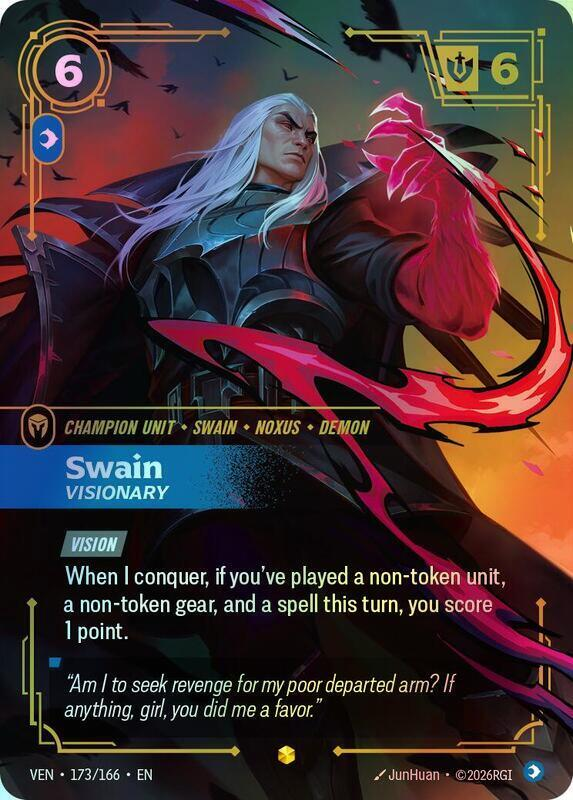 Swain, Visionary (Overnumbered) (VEN) #173 [EN/F]
