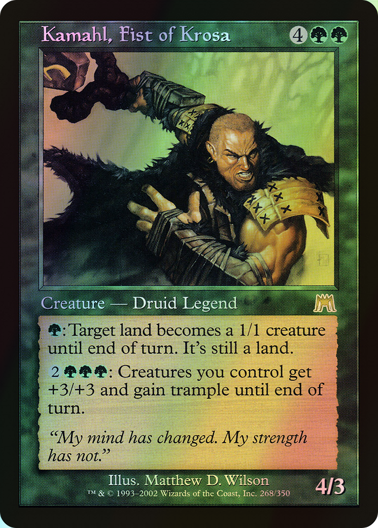 Kamahl, Fist of Krosa (ONS) #268 [EN/F]