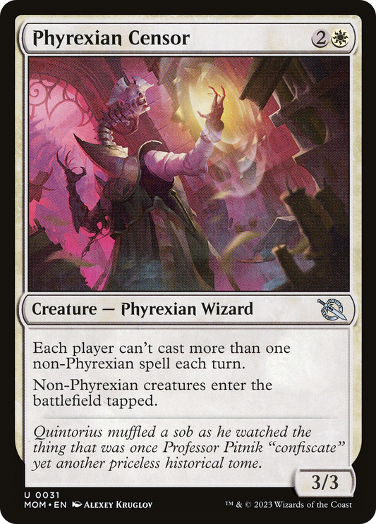 Phyrexian Censor (MOM) #31 [EN/N] s/o