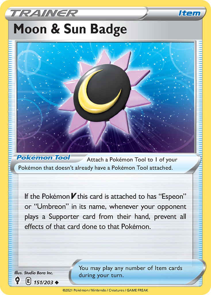Moon & Sun Badge (EVS) #151 [EN/N]