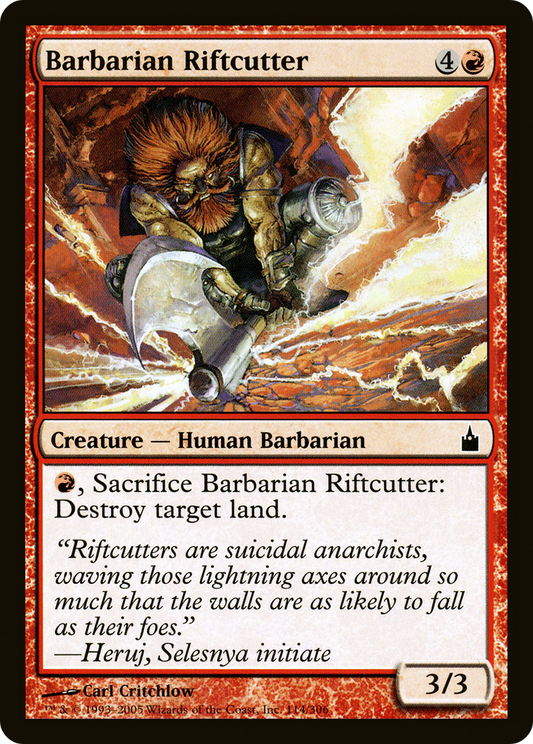 Barbarian Riftcutter (RAV) #114 [EN/N]