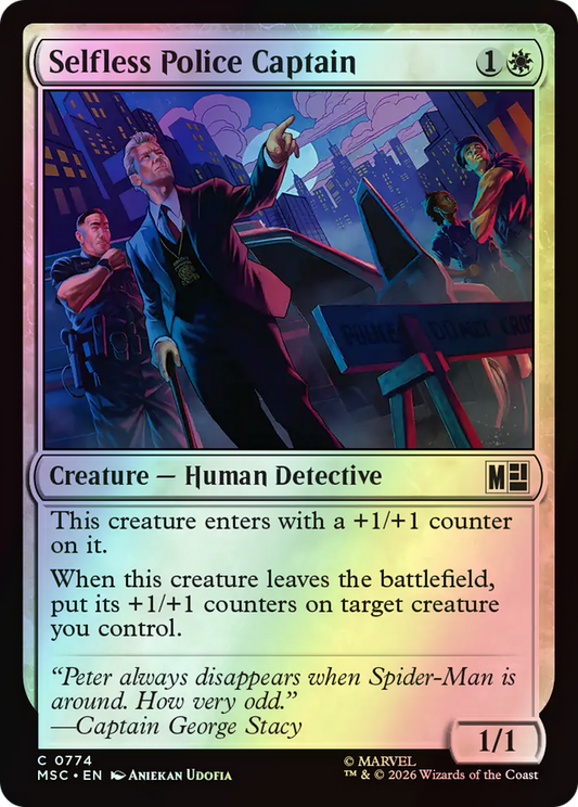 Selfless Police Captain (MSC) #774 [EN/F] s/o