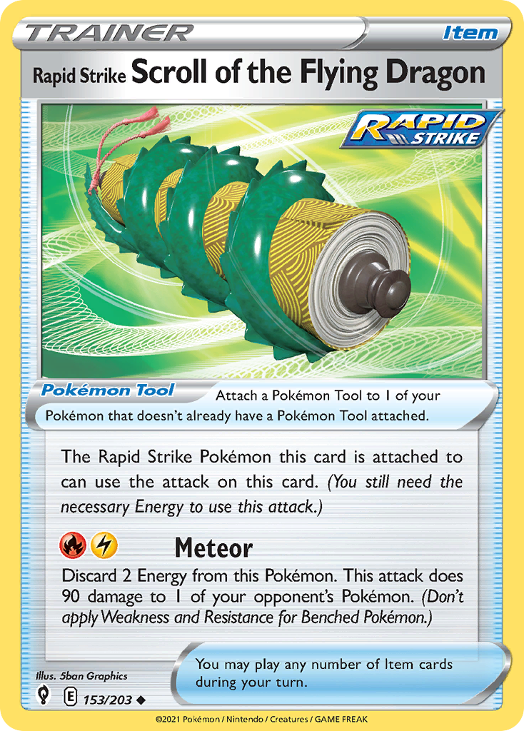 Rapid Strike Scroll of the Flying Dragon (EVS) #153 [EN/N]