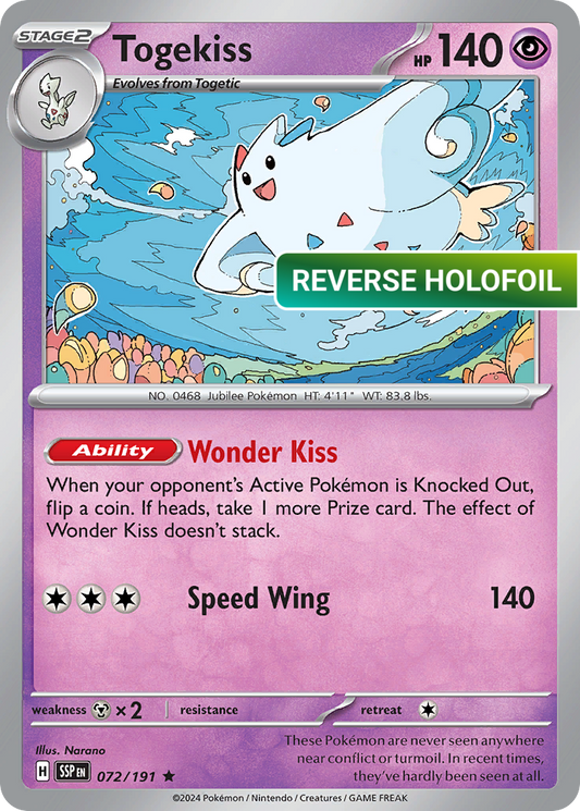 Togekiss (SSP) #72 [EN/R]