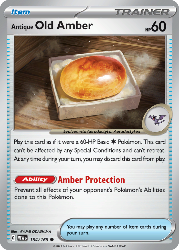 Antique Old Amber (MEW) #154 [EN/N]