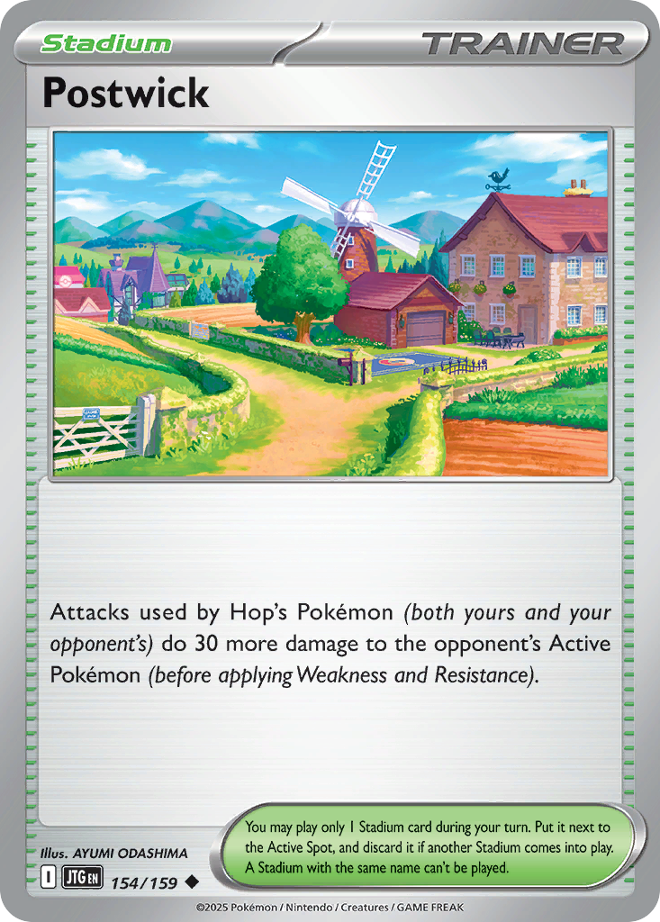 Postwick (JTG) #154 [EN/N] s/o