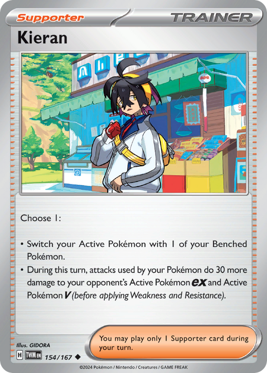 Kieran - 154/167 (TWM) #154 [EN/N] s/o