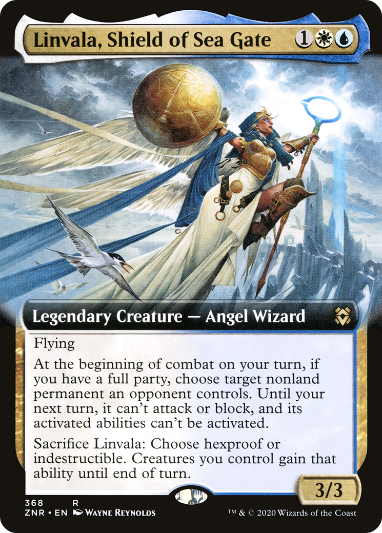 Linvala, Shield of Sea Gate (ZNR) #368 [EN/N]