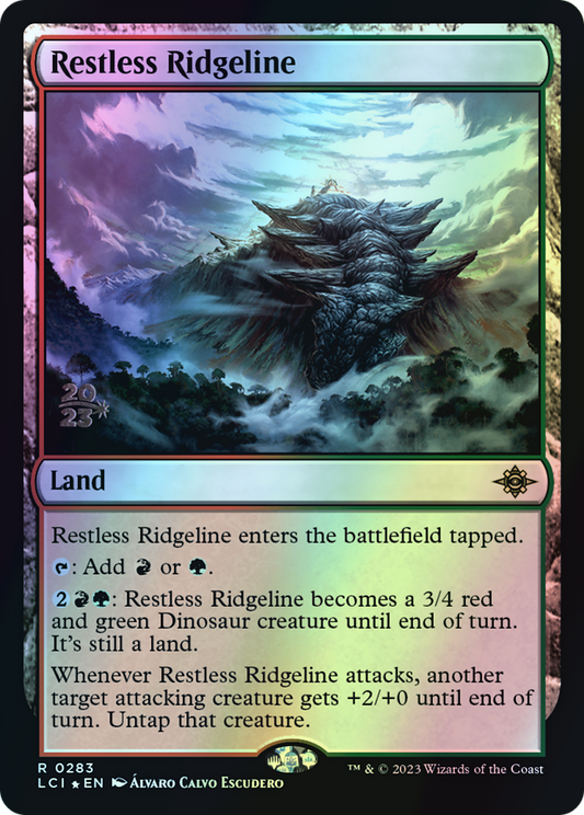 Restless Ridgeline (PLCI) #283s [EN/F] s/o